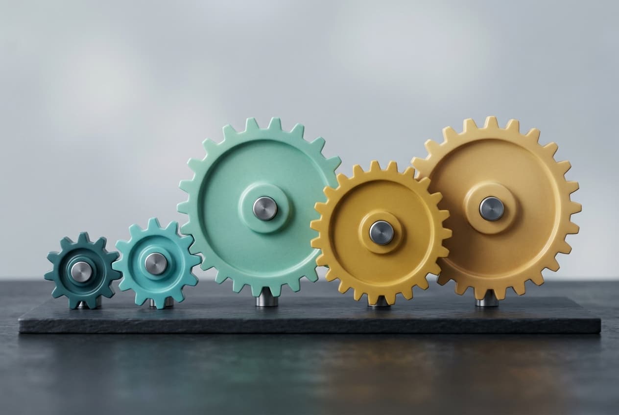 Five interlocking components of a complete trading system