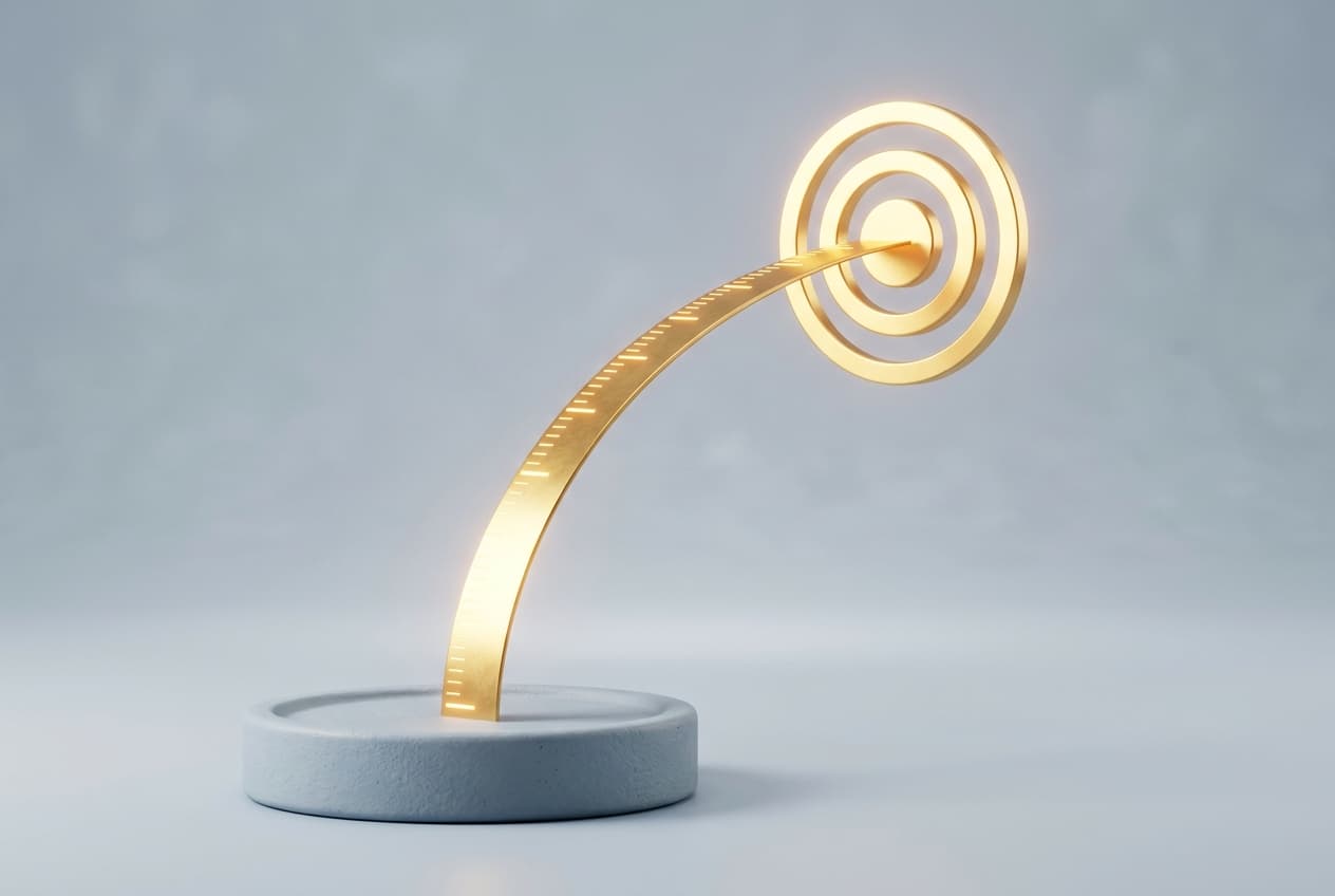 Measuring the projected price target from the cup depth