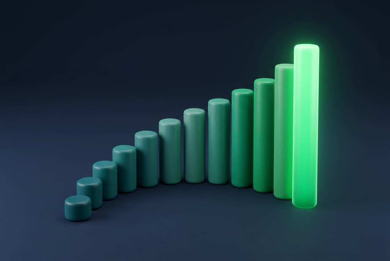 Volume increasing through the pattern formation with a breakout spike